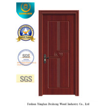 Porte simple en MDF avec bois massif pour intérieur (xcl-819)